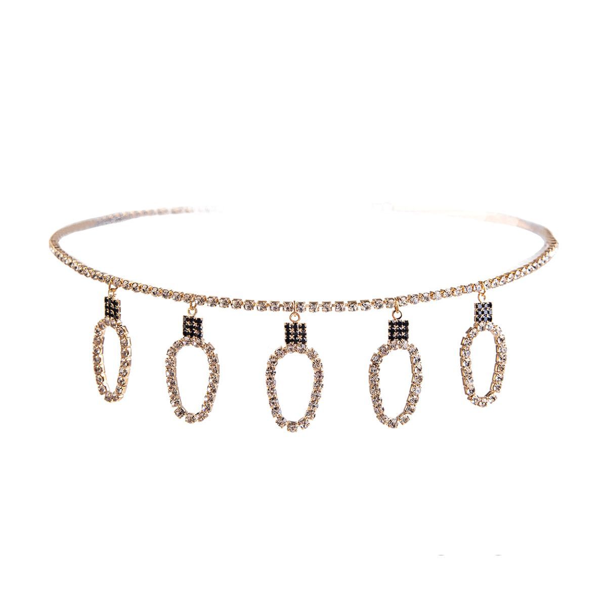 Gold Xmas Light Bulb Choker|15 + 3 inches - Premium Wholesale Jewelry from Pinktown - Just $11! Shop now at chiquestyles